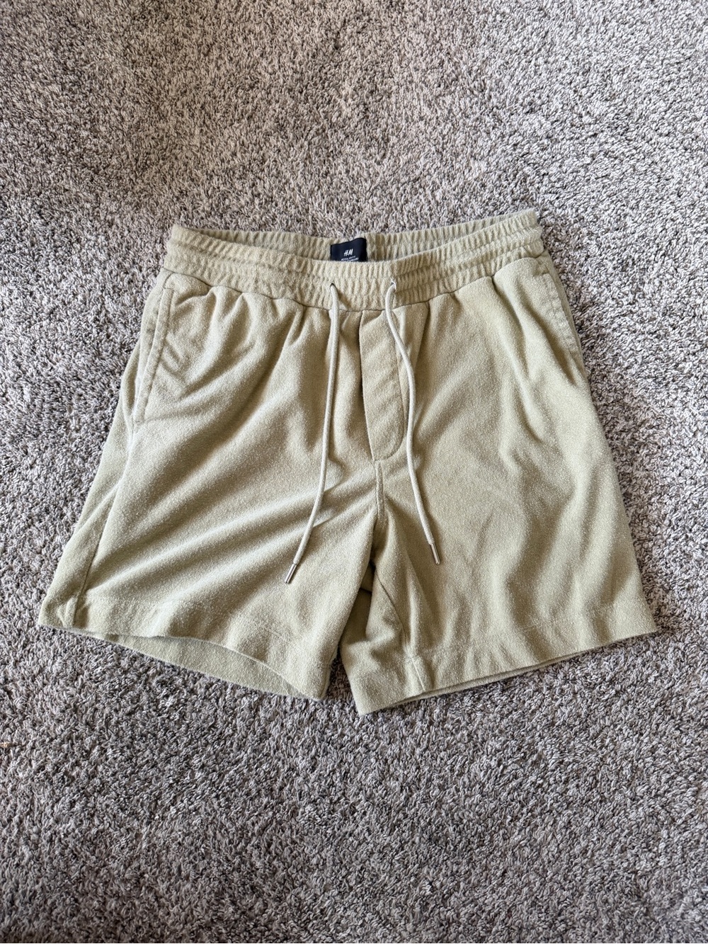 Men H&M Green Shorts